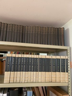 Photo of free World Book Encyclopedia (Harvard Square)