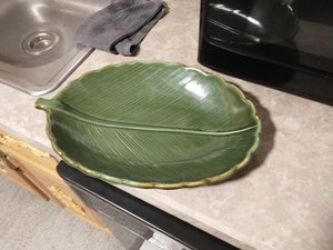 Photo of free Leaf plate (Meriden off Curtis st)