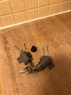 Photo of free Patio door locks (GU14)