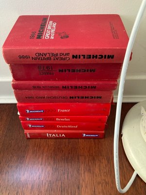 Photo of free Michelin red guides to Europe (G20)
