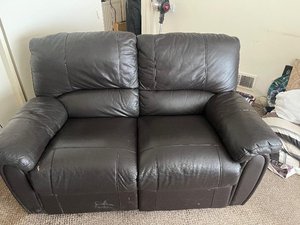 Photo of free Two seater recliner sofa (Broseley TF12)