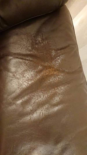 Photo of free 2 brown leather armchairs (Braunstone town LE3)