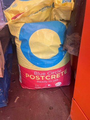 Photo of free 2 bags of postcrete (unopened). (Kirkcaldy KY1)