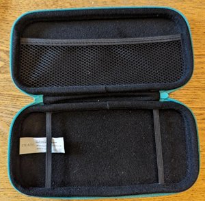 Photo of free Turquoise Nintendo switch lite storage case (Gleadless S14)