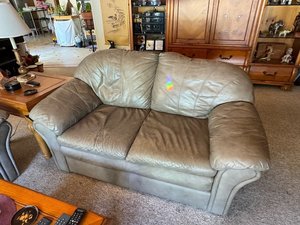 Photo of free 4 Piece Leather Sofa Set (Saranap)