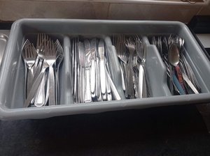 Photo of free Big tray of cutlery (BS7)