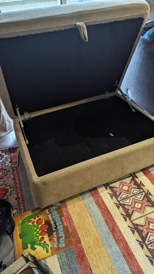 Photo of free Footstool with in-built storage (Green End HP1)