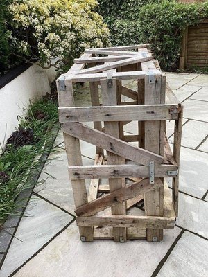 Photo of free CRATE. Pallet style. ?Log Storage (selsey)