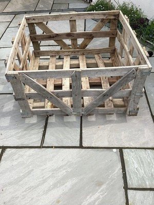 Photo of free CRATE. Pallet style. ?Log Storage (selsey)