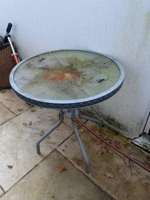 Photo of free Small garden table (Burgess Hill)