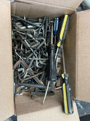 Photo of free Allen wrenches and screwdrivers (Nutley NJ)