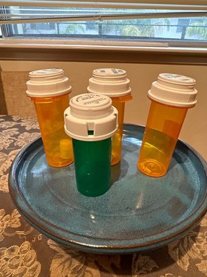 Photo of free Prescription Pill bottles (Webster St and Halcyon)
