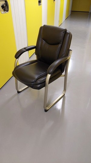 Photo of free 3 x Faux lather chair (GU2 Woodbridge Medows)