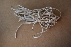 Photo of free Coil of white TV coaxial cable. (Polesworth B78)