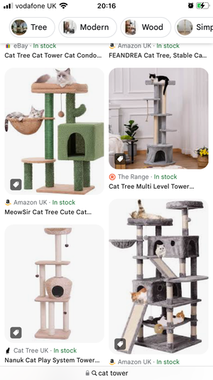 Photo of Cat tower (Fairfield Road TS19)