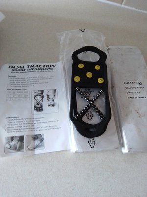 Photo of free Dual traction snow grabbers (IP6)