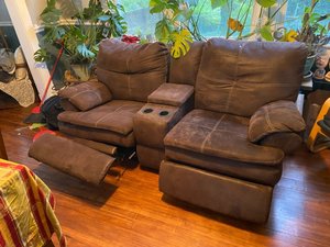 Photo of free Reclining sofa loveseat (Westgate 21229)