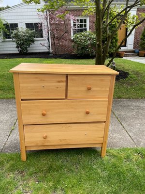 Photo of free Solid wood dresser from Land of Nod (192 Carlton Road, Waban)