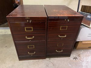Photo of free Metal filing cabinets (Darien, IL)