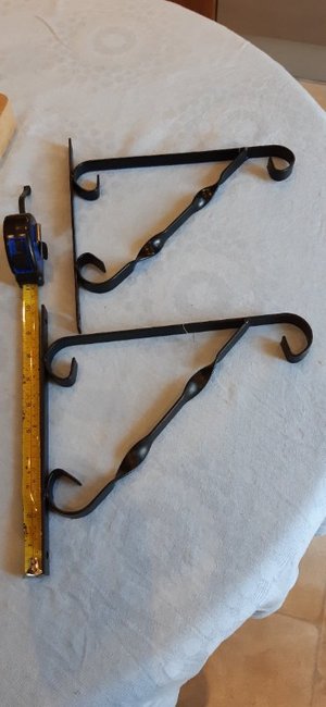 Photo of free Hanging basket brackets, pair (St Anne's on the Sea FY8)