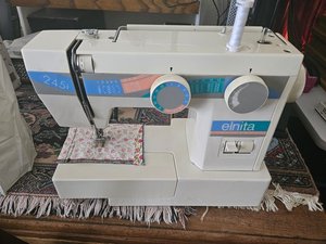 Photo of free Elnita sewing machine (mechanical) (Oakland)