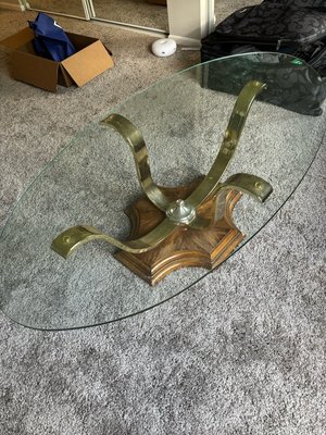 Photo of free Glass Top Coffee Table (Lake county)