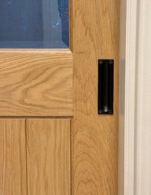 Photo of free 2 pairs flush pocket door handles (East Marden)