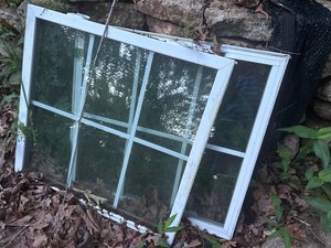 Photo of free Double paned window sashes (Marietta, GA)