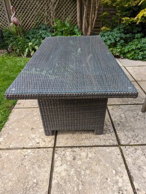 Photo of free Rattan style outdoor table (North Woodchester GL5)