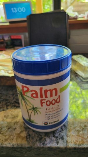 Photo of free Palm food. Palm tree fertilizer (Berkeley hills)