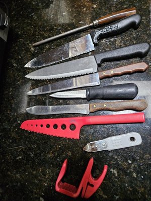 Photo of free Assorted kitchen knives and gadgets (Springfield 19064)