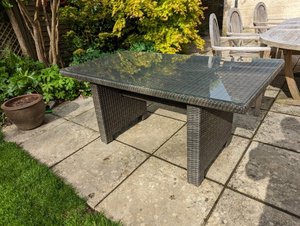 Photo of free Rattan style outdoor table (North Woodchester GL5)