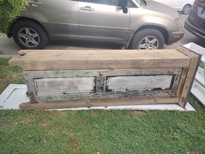 Photo of free Old wood cabinet / curb alert (Hollywood)
