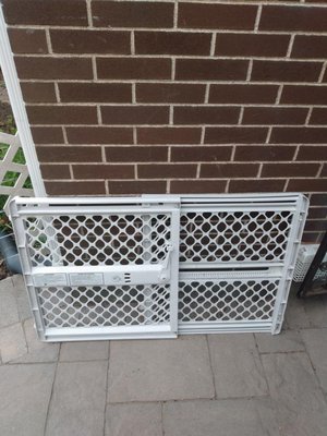 Photo of free 2 baby gates plastic (Off Baseline Rd. & Clyde Ave.)