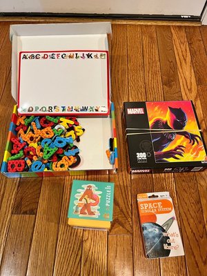 Photo of free Puzzles, magnet letters (16th St. Heights)