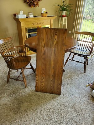 Photo of free dining room table (Fox River Shores, Island Lake)