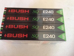 Photo of free Pack of 4 Bush video tapes, new. (Presteigne LD8)