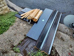 Photo of free Queen size bed frame (NW Hills, Austin)