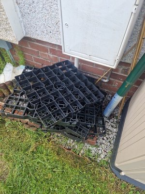 Photo of free Plastic shed base/path blocks (Clydebank)