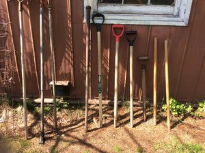 Photo of free Handles for garden tools (Queen St. W and Creditview Rd)