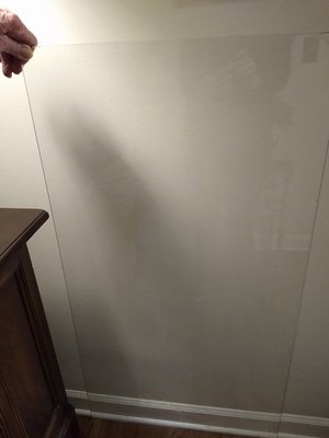 Photo of free Large piece of clear glass (Oakridge Condos in Decatur)