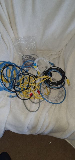 Photo of free network and phone cables (Deganwy) (Tywyn LL31)