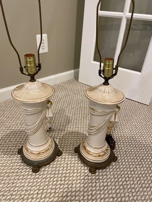 Photo of free Antique Lamps (Ashburn, VA)