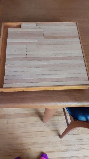 Photo of free Wooden blocks in a tray (Southdown and Truscott)
