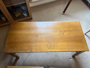 Photo of free Wood Hand Made Coffee Table with Side Tables (Newquay TR7)