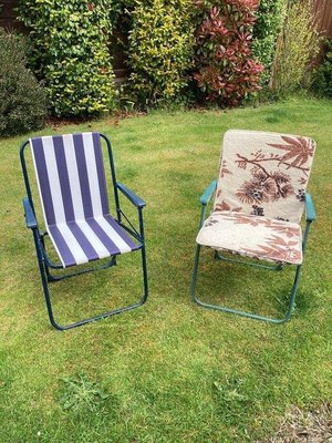 Photo of free Folding garden chairs (Vicars Cross CH3)