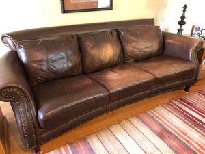 Photo of free Leather Sofa (Gurnee)
