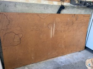 Photo of free Full sheet of peg board (Brown’s Point)
