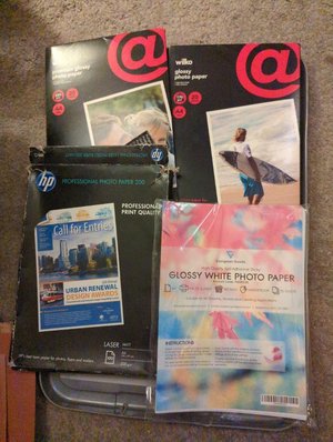Photo of free Selection of photo paper (BD18 Shipley)
