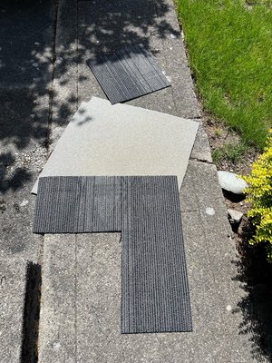 Photo of free Random carpet scraps (Ballard)